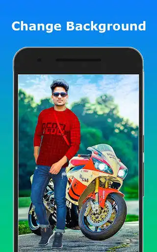 Play APK Bike Photo Editor - Photo Frames  and enjoy Bike Photo Editor - Photo Frames with UptoPlay com.GrabbingGamestudios.Bike.photo.editor