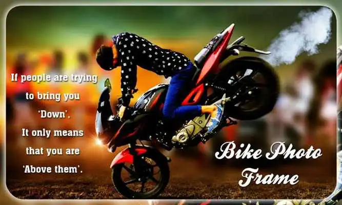 Play Bike photo frames editor Play Bike photo frames editor