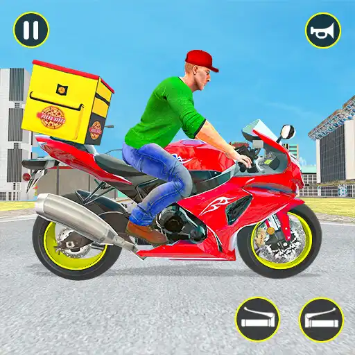 Play Bike Pizza Delivery Bike Games APK