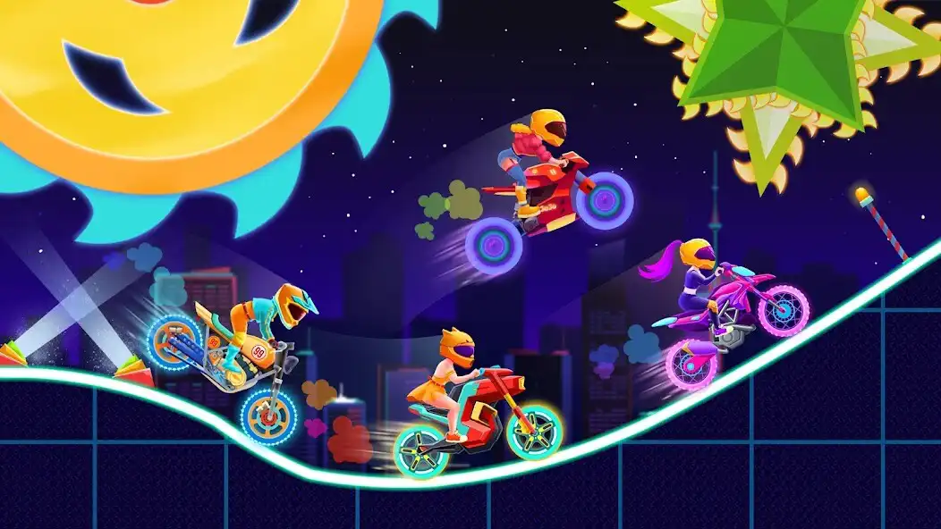 Play Bike Race: Moto Racing Game as an online game Bike Race: Moto Racing Game with UptoPlay