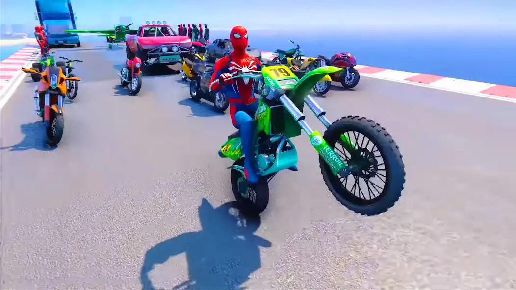 Play Bike Races: GT Spider Moto  and enjoy Bike Races: GT Spider Moto with UptoPlay