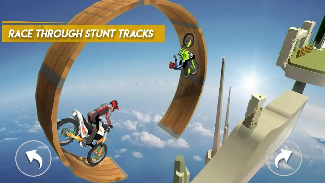 Play Bike Race Stunt Master as an online game Bike Race Stunt Master with UptoPlay