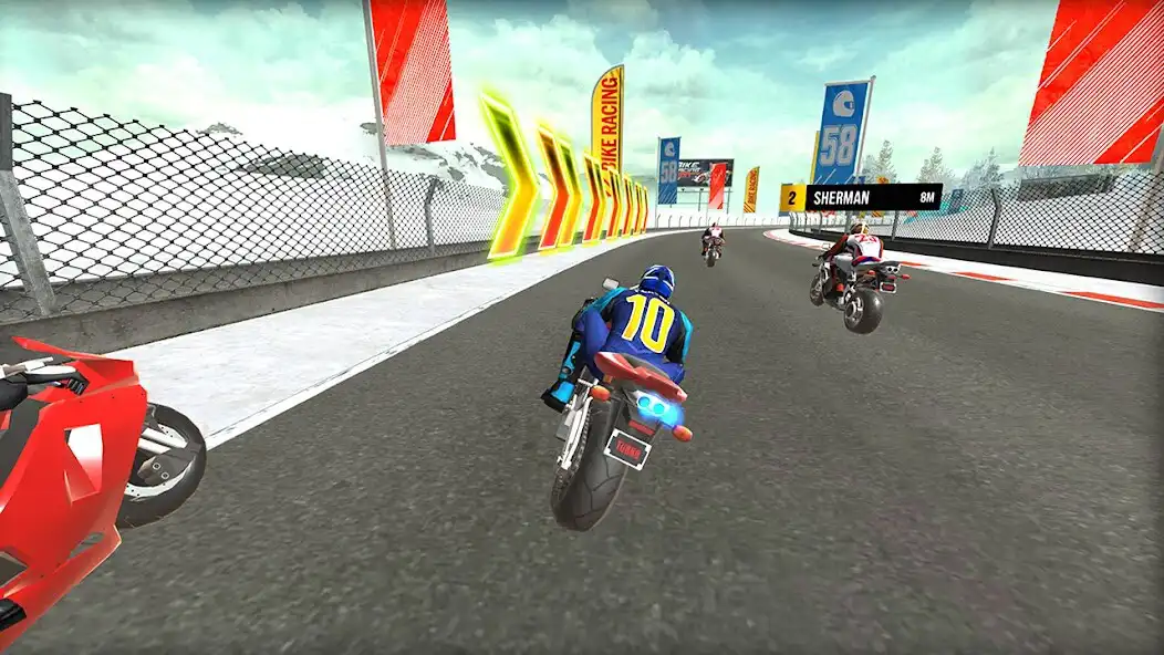 Play Bike Racing 2023 as an online game Bike Racing 2023 with UptoPlay