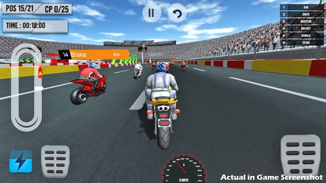 Play Bike Racing - Bike Race Game as an online game Bike Racing - Bike Race Game with UptoPlay