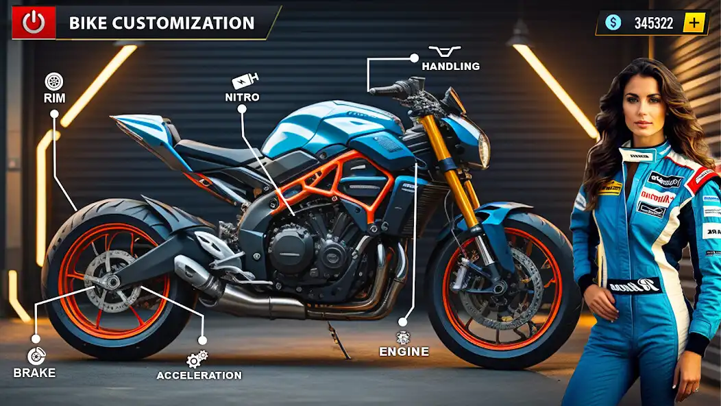 Play Bike Racing Games Offline 2023 as an online game Bike Racing Games Offline 2023 with UptoPlay