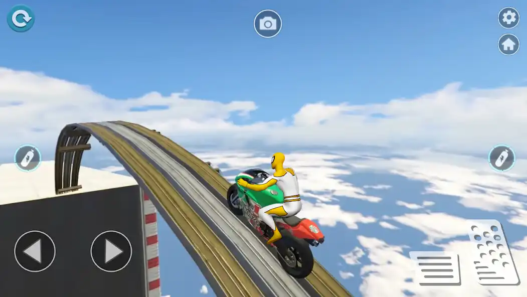 Play Bike Racing, Moto Stunt game as an online game Bike Racing, Moto Stunt game with UptoPlay
