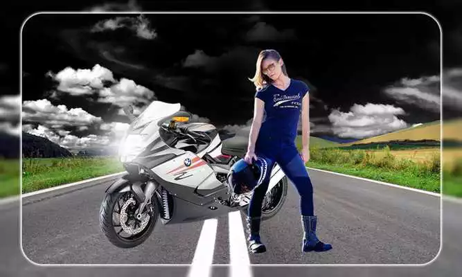 Play Bikerider Bike Photo Editor Maker