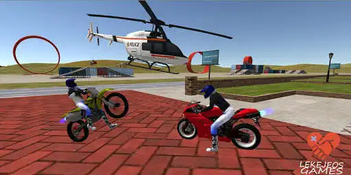 Play Bike Rider vs Cop Car City Police Chase  and enjoy Bike Rider vs Cop Car City Police Chase with UptoPlay