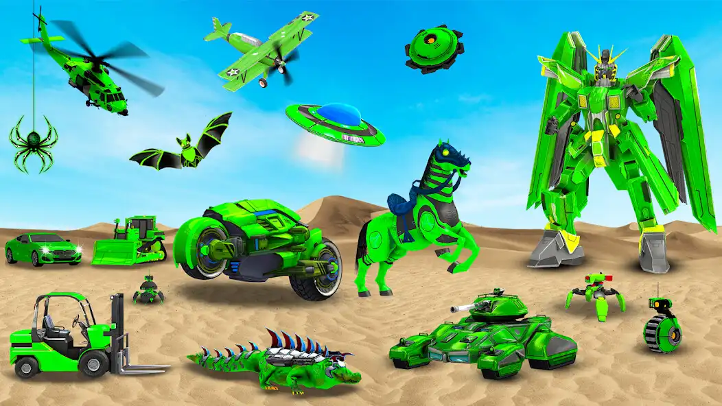 Play Bike Robot Car Transform Game  and enjoy Bike Robot Car Transform Game with UptoPlay