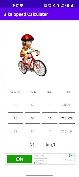 Play Bike Speed Calculator  and enjoy Bike Speed Calculator with UptoPlay