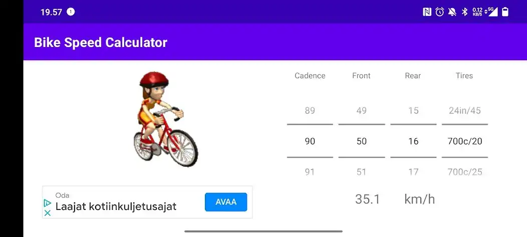 Play Bike Speed Calculator as an online game Bike Speed Calculator with UptoPlay