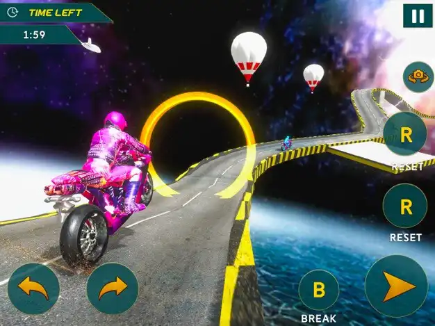 Play Bike Stunt - Bike Racing Games as an online game Bike Stunt - Bike Racing Games with UptoPlay