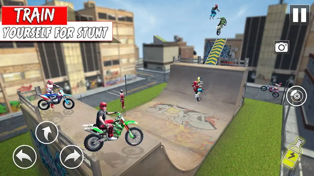 Play Bike Stunt Games Stunt Bike 3D  and enjoy Bike Stunt Games Stunt Bike 3D with UptoPlay
