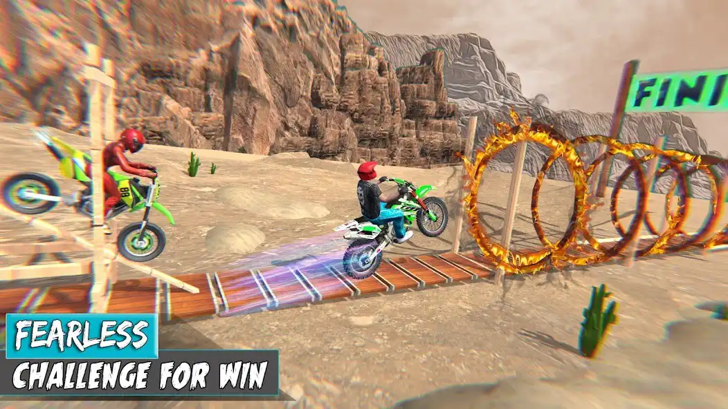 Play Bike Stunt Games Stunt Bike 3D as an online game Bike Stunt Games Stunt Bike 3D with UptoPlay