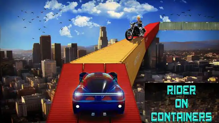 Play Bike Stunt Impossible Tracks: Tricky Wheels Racer