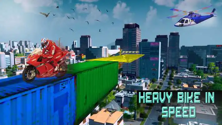 Play Bike Stunt Impossible Tracks: Tricky Wheels Racer