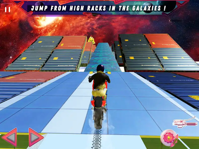 Play Bike Stunt Rider 3d: Impossible Bike Racing Tracks as an online game Bike Stunt Rider 3d: Impossible Bike Racing Tracks with UptoPlay