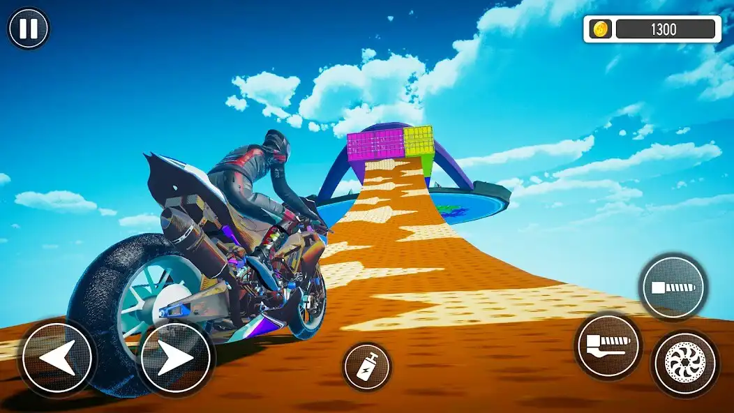 Play Bike Stunts: Bike Racing Games as an online game Bike Stunts: Bike Racing Games with UptoPlay