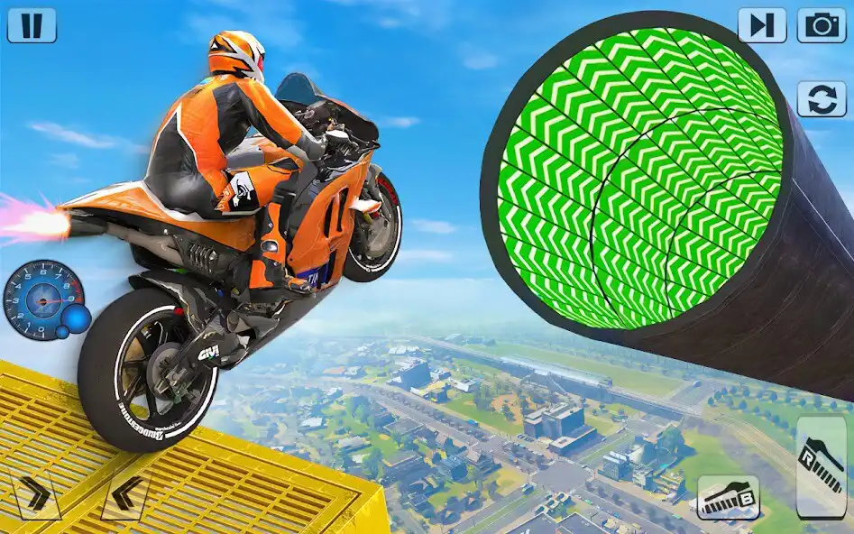 Play Bike Stunts Games: Bike Racing  and enjoy Bike Stunts Games: Bike Racing with UptoPlay