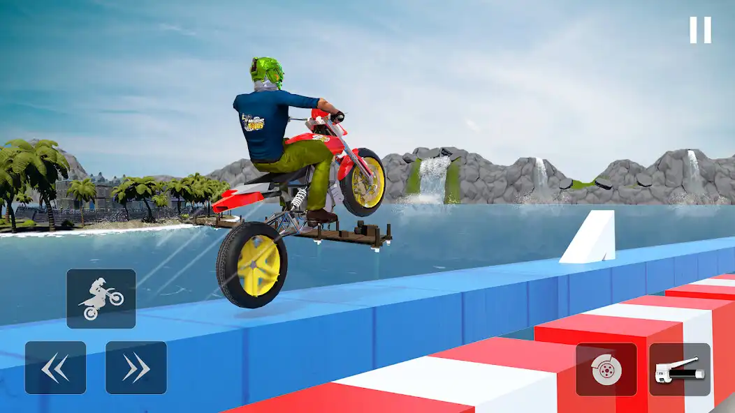 Play BIKE STUNT TRAIL: 3D RACING  and enjoy BIKE STUNT TRAIL: 3D RACING with UptoPlay