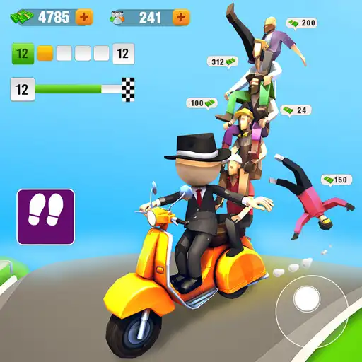 Play Bike Taxi - Theme Park Tycoon APK