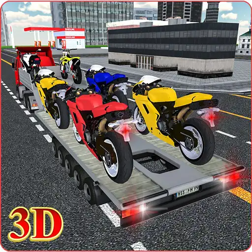Play Bike Transport Truck 3D APK