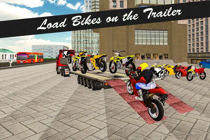 Play Bike Transport Truck 3D  and enjoy Bike Transport Truck 3D with UptoPlay