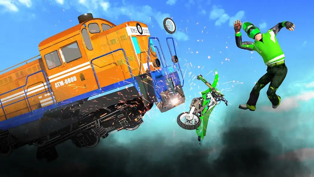 Play Bike vs. Train – Top Speed Tra  and enjoy Bike vs. Train – Top Speed Tra with UptoPlay