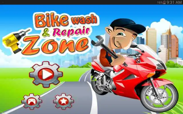 Play Bike Wash And Repair Zone