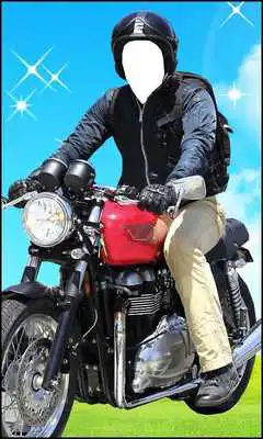 Play Bike With Sikh Men Photo Suit