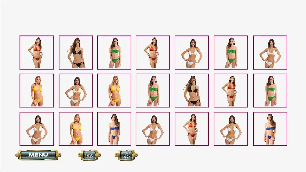 Play Bikini Merge as an online game Bikini Merge with UptoPlay