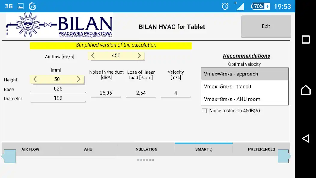 Play Bilan HVAC for Tablet  and enjoy Bilan HVAC for Tablet with UptoPlay