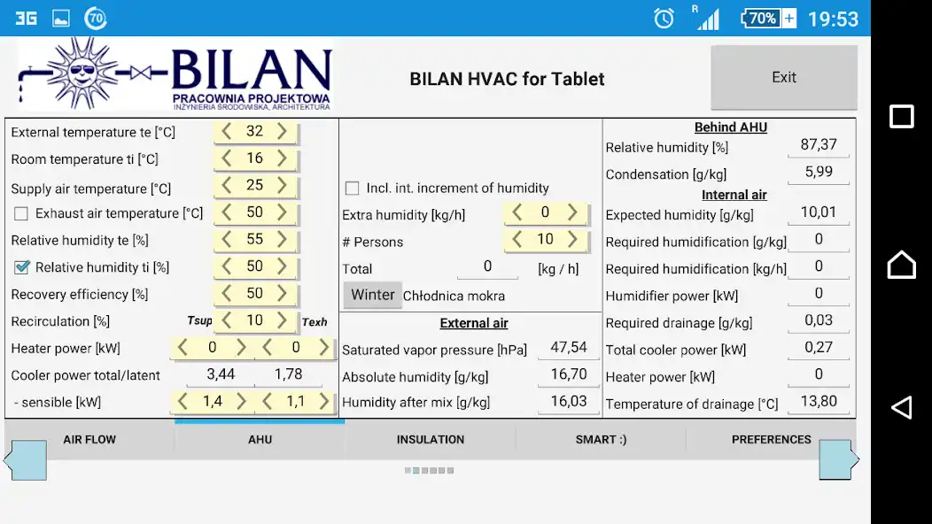 Play Bilan HVAC for Tablet as an online game Bilan HVAC for Tablet with UptoPlay