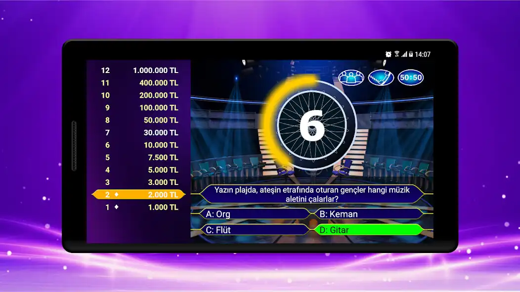 Play Bilgi Yarışması as an online game Bilgi Yarışması with UptoPlay