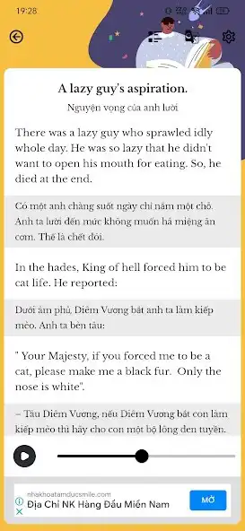 Play Bili Book: Truyện Anh-Việt as an online game Bili Book: Truyện Anh-Việt with UptoPlay