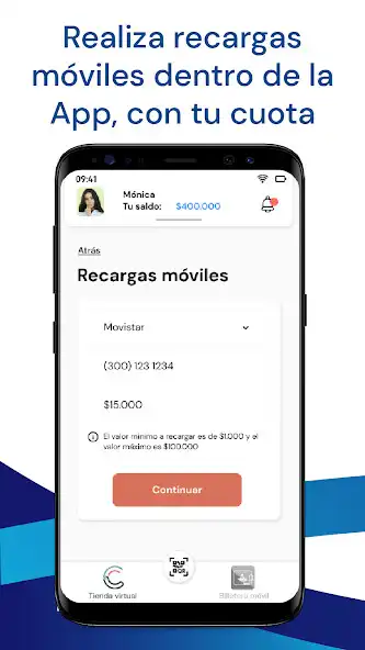 Play Billetera Móvil Comfenalco as an online game Billetera Móvil Comfenalco with UptoPlay