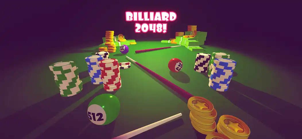 Play Billiard 2048: Pushing Master  and enjoy Billiard 2048: Pushing Master with UptoPlay