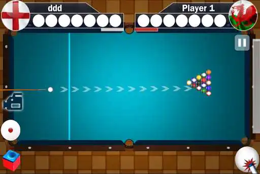 Play Billiard Pool Balls as an online game Billiard Pool Balls with UptoPlay