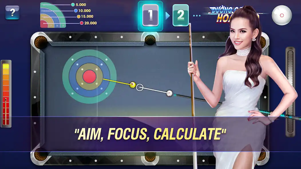 Play Billiards: 8 Ball Pool as an online game Billiards: 8 Ball Pool with UptoPlay