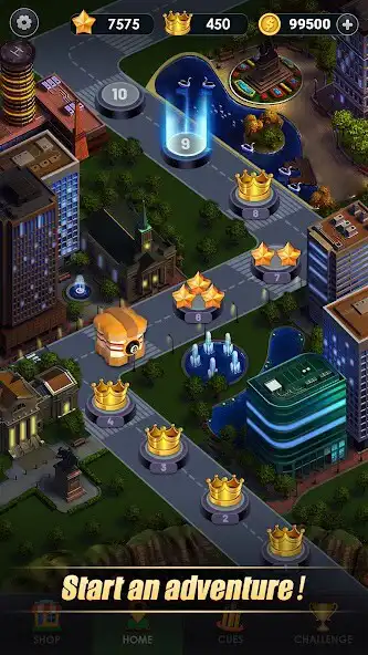 Play Billiards City - 8 Ball Pool  and enjoy Billiards City - 8 Ball Pool with UptoPlay