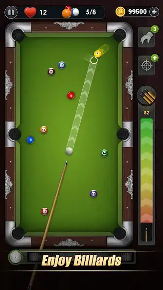 Play Billiards City - 8 Ball Pool as an online game Billiards City - 8 Ball Pool with UptoPlay