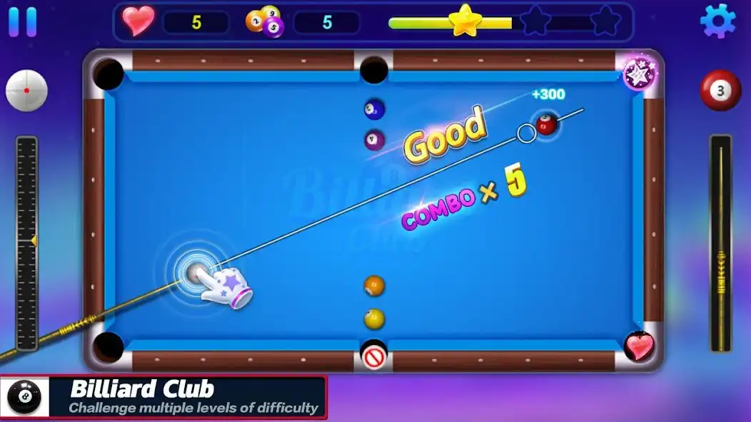 Play Billiards Club as an online game Billiards Club with UptoPlay