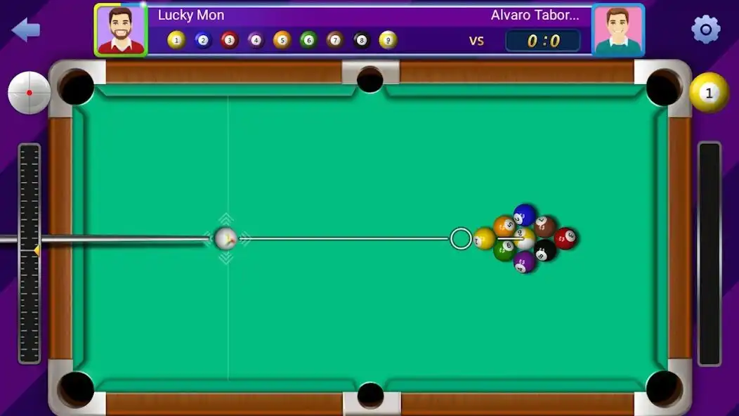 Play Billiards Online as an online game Billiards Online with UptoPlay
