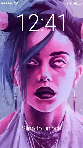Play Billie Eilish Singer Art Girl Copy Cat  Wallpaper  and enjoy Billie Eilish Singer Art Girl Copy Cat  Wallpaper with UptoPlay