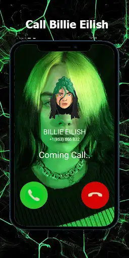 Play Billie Eilish - Video call & chat as an online game Billie Eilish - Video call & chat with UptoPlay