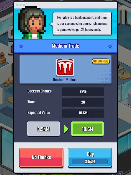 Play Billionaire Boss -Idle Clicker as an online game Billionaire Boss -Idle Clicker with UptoPlay