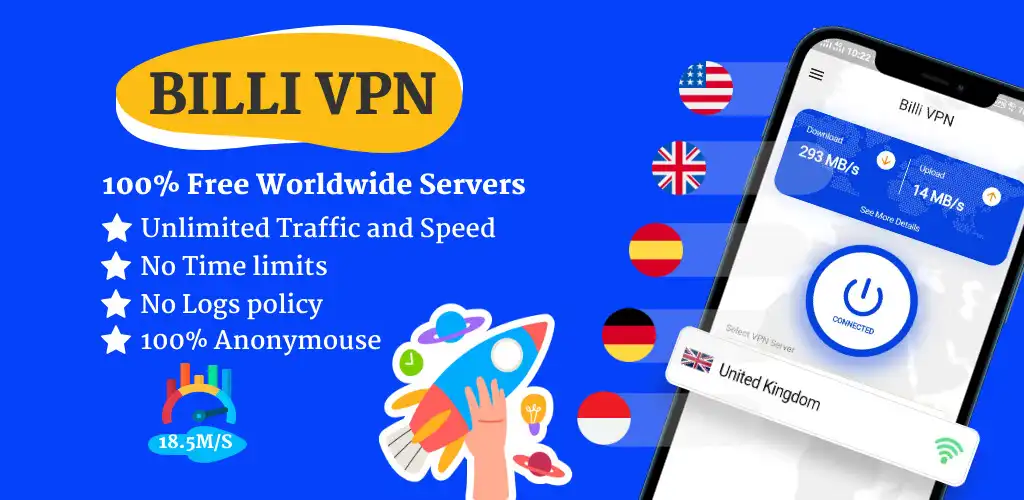 Play Billi VPN - Secure VPN Proxy  and enjoy Billi VPN - Secure VPN Proxy with UptoPlay