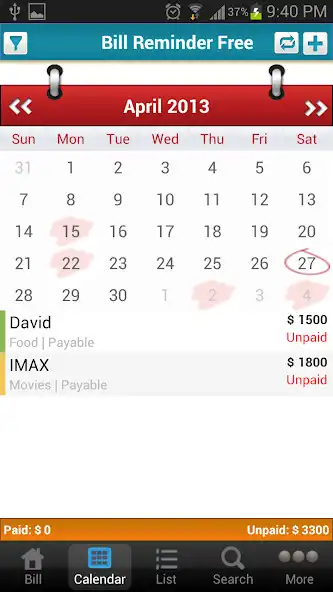 Play Bill Reminder :Expense Manager as an online game Bill Reminder :Expense Manager with UptoPlay