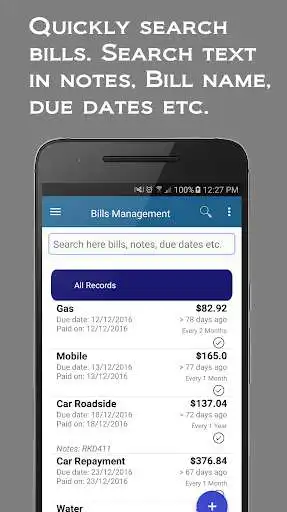 Play Bills Reminder and Tracker  and enjoy Bills Reminder and Tracker with UptoPlay