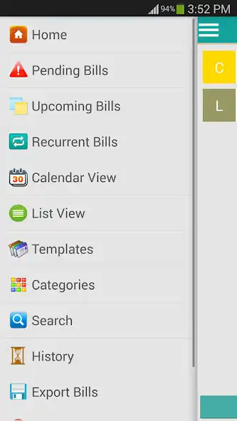 Play Bills Tracker - BillsOnMobile Reminder as an online game Bills Tracker - BillsOnMobile Reminder with UptoPlay